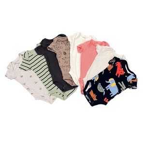 Newborn boys onesie bundle